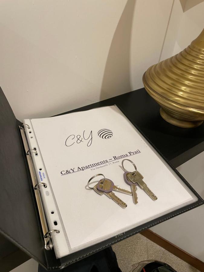 C&Y Apartments - Roma Prati - Luxury Double Studio With Kitchen Esterno foto